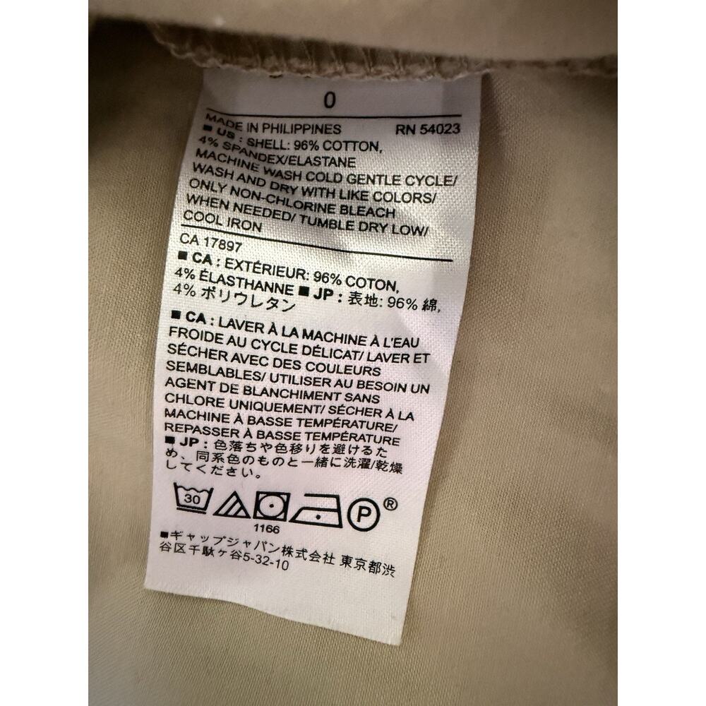 Banana Republic Safari Khaki Dress Size 0 - Picture 9 of 12